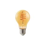 Nordlux Smart LED E27 Birne Fadenlampe Messing 4.7W 380lm 360D - 822  | Dimmbar