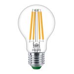 Philips MASTER LED Glühbirne Ultra Efficient E27 Birne Klar 4W 840lm - 827 Extra Warmweiß | Ersatz für 60W