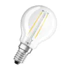 Osram Classic LED E14 Kugel Fadenlampe Klar 1.5W 136lm - 827  | Ersatz Für 15W
