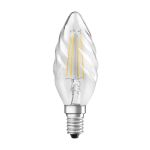 Ledvance Classic LED E14 Bougie Filament Claire 3.4W 470lm - 940 Cool white | Meilleur rendu de couleur - Dimmable - Remplacement 40W