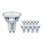 Lot 10x Philips Corepro LED Spot GU10 PAR16 4.6W 390lm 36D - 840 Blanc Froid | Équivalent 50W