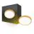 Plafonnier Ronde Aluminium Noir 24W 2400lm - 830-840-860 CCT | Dimmable
