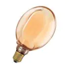 Osram Vintage 1906 LED E27 Globe Filament Dorée 130mm 4W 220lm - 818  | Dimmable - Remplacement 22W