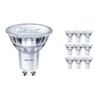 Lot 10x Philips Corepro LED Spot GU10 PAR16 2.7W 215lm 36D - 827 Blanc Très Chaud | Équivalent 25W