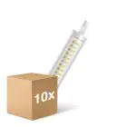 Lot 10x Osram Slim Line LED R7s 118mm 12W 1521lm - 827 Blanc Très Chaud | Équivalent 100W