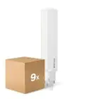 Lot 9x Philips CorePro PL-C LED 8.9W 1100lm - 840  | Remplacement 26W